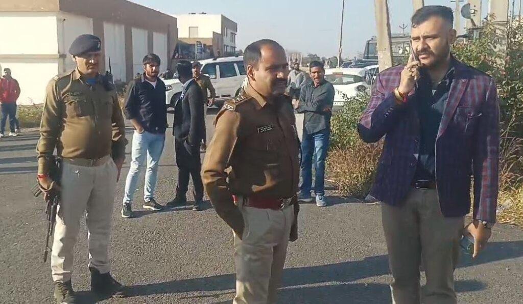 CUJ Molestation Case : भारी पुलिस बल तैनात
