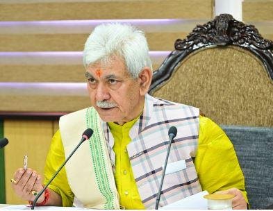 जम्मू कश्मीर के उपराज्यपाल मनोज सिन्हा