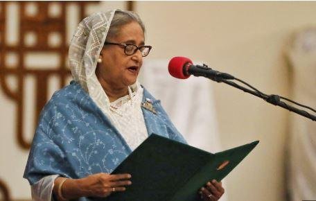 Sheikh Hasina की फाइल फोटो