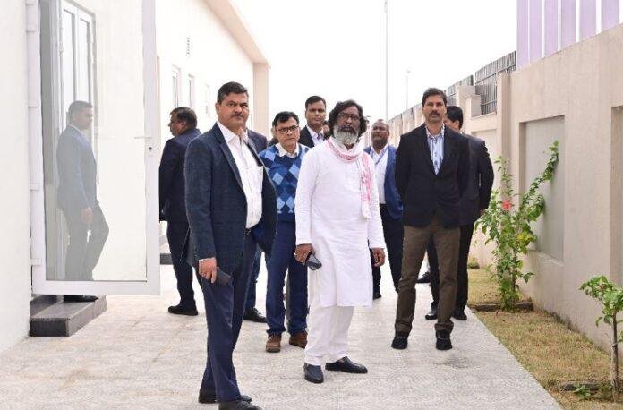 हेमंत सोरेन निरीक्षण सीएम हेमंत सोरेन