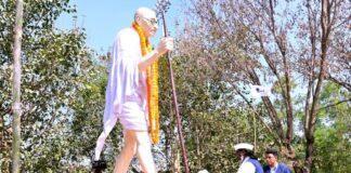राष्ट्रपिता महात्मा गांधी के पदचिन्हों एवं बताए रास्ते पर चलना उनके प्रति सच्ची श्रद्धांजलि है: हेमन्त सोरेन