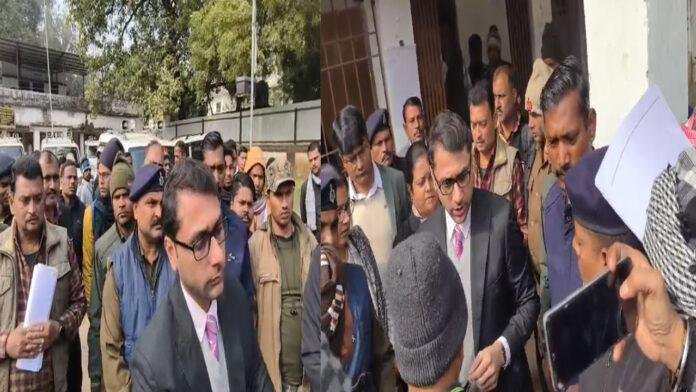 Bhojpur DM DM ने आरा सदर ब्लॉक में किया निरीक्षण, मचा हड़कंप
