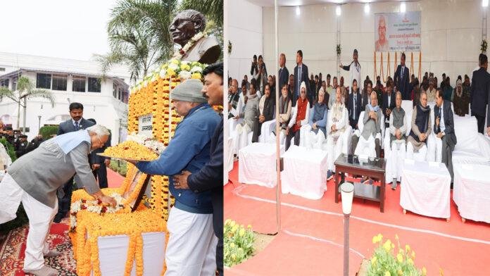 भारत रत्न कर्पूरी ठाकुर की जयंती पर मुख्यमंत्री ने दी श्रद्धांजलि