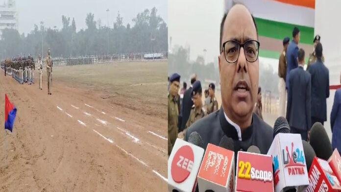 गांधी मैदान में गणतंत्र दिवस की धूम, DM ने तैयारियों का लिया जायजा