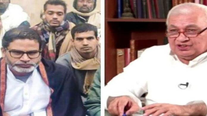 प्रशांत से राज्यपाल ने की अनशन खत्म करने की अपील