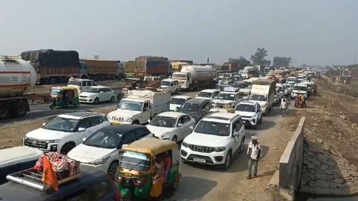 Kaimur Jaam कैमूर में महाजाम की बनी स्थिति, छूट रहे पुलिस के पसीने