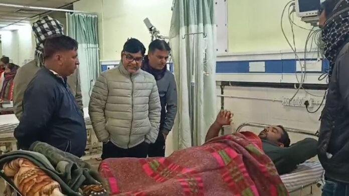 जमीन के कारोबार से जुड़े युवक पर चली गोली, हालत गंभीर