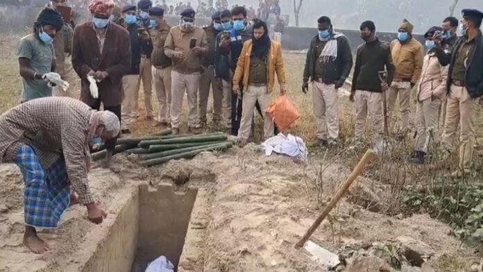 चाचा-भतीजी प्रकरण मामला : पुलिस की बड़ी कार्रवाई, कोर्ट के आदेश पर कब्र से निकाला गया शव