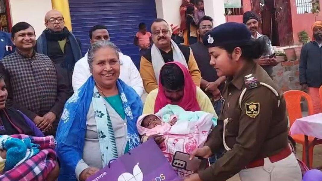 विक्षिप्त 2 महिलाओं से जन्मी 2 बच्चियों का हुआ नामकरण