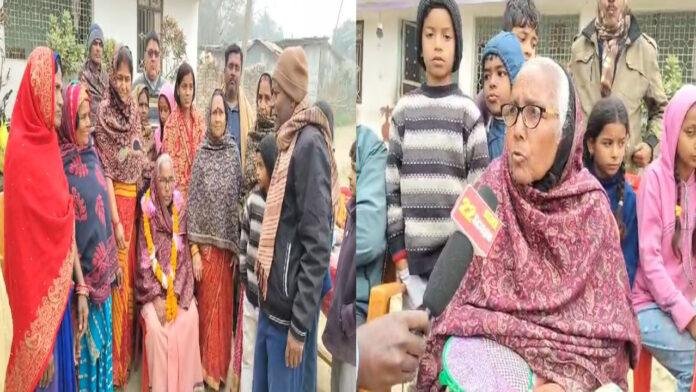 Padma Shri Nirmala Devi सुजनी कला के क्षेत्र में निर्मला देवी पद्मश्री सम्मान के लिए हुई चयनित, चेहरे पर दिखी खुशी