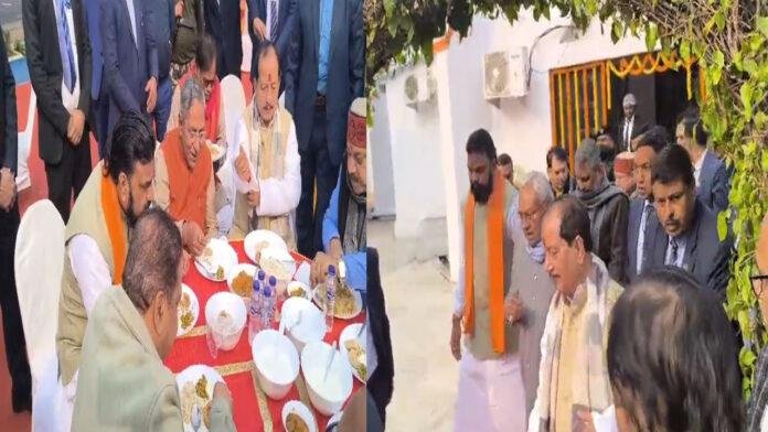 दही-चूड़ा भोज से निकला बिहार का सियासी संदेश, विजय सिन्हा के आवास पर पहुंचे नीतीश