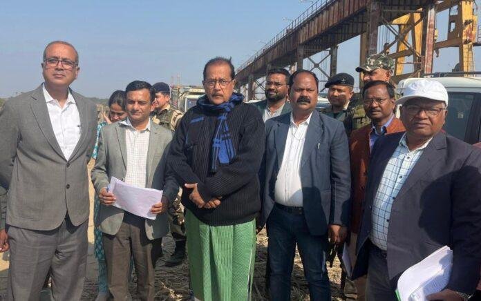 Palamu : अमानत सिंचाई योजना के बराज स्थल का वित्त मंत्री राधाकृष्ण किशोर ने किया निरीक्षण, दिये ये निर्देश...