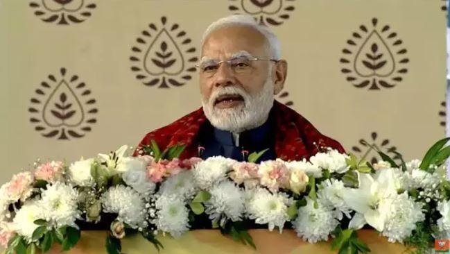 PM Narendra Modi in Delhi on Friday