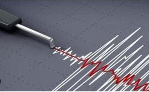 भूकंप का सांकेतिक चित्रात्मक ब्योरा।