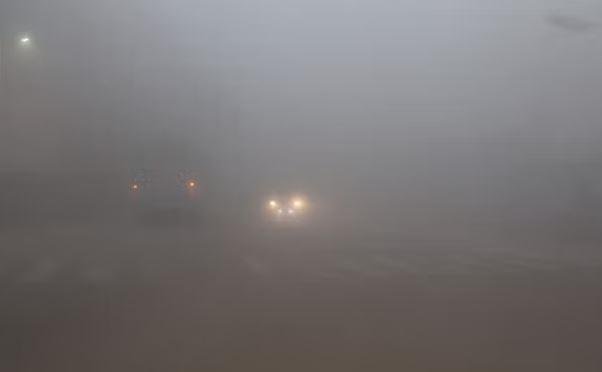 घने कोहरे के आगोश में यूपी के अधिकांश जिले। 