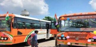 यूपी परिवहन विभाग की बसों का सांकेतिक चित्र