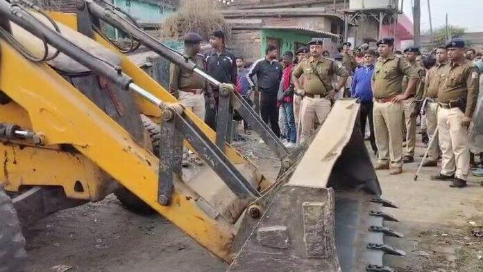 रेलवे का बुलडोजर Nirsa