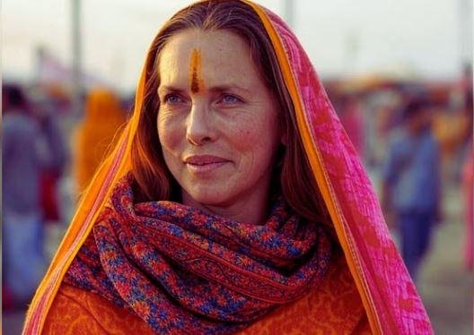 महाकुंभ में कमला बनीं लॉरेन पॉवेल। 