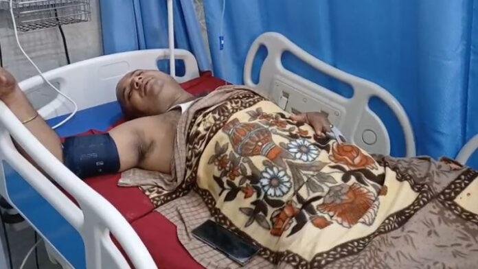 अपराधियों ने लूटपाट करने के दौरान स्वर्ण व्यापारी की गोली मारकर किया घायल