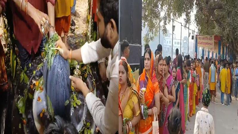 महाशिवरात्रि : Bihar के अलग-अलग जिलों के शिवालय में श्रद्धालुओं का उमड़ा जनसैलाब महाशिवरात्रि : Bihar के अलग-अलग जिलों के शिवालय में श्रद्धालुओं का उमड़ा जनसैलाब
