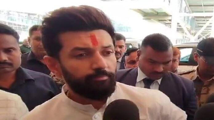 चिराग का विपक्ष पर बड़ा हमला, कहा- झूठ बोलने वालों को देश की जनता कर देती है बाहर