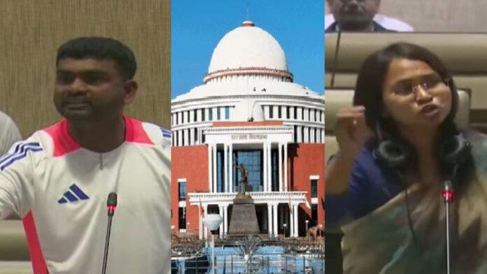 Jharkhand Budget Session के दौरान बीच सदन में ही भिड़ गए जयराम और मंत्री शिल्पी, फिर हुआ...