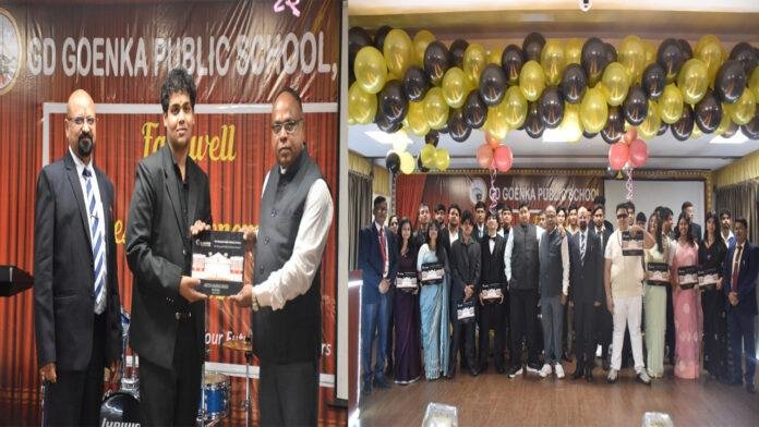 GD Goenka Public School Purnia में छात्र-छात्राओं का आशीर्वाद सह विदाई समारोह का भव्य आयोजन