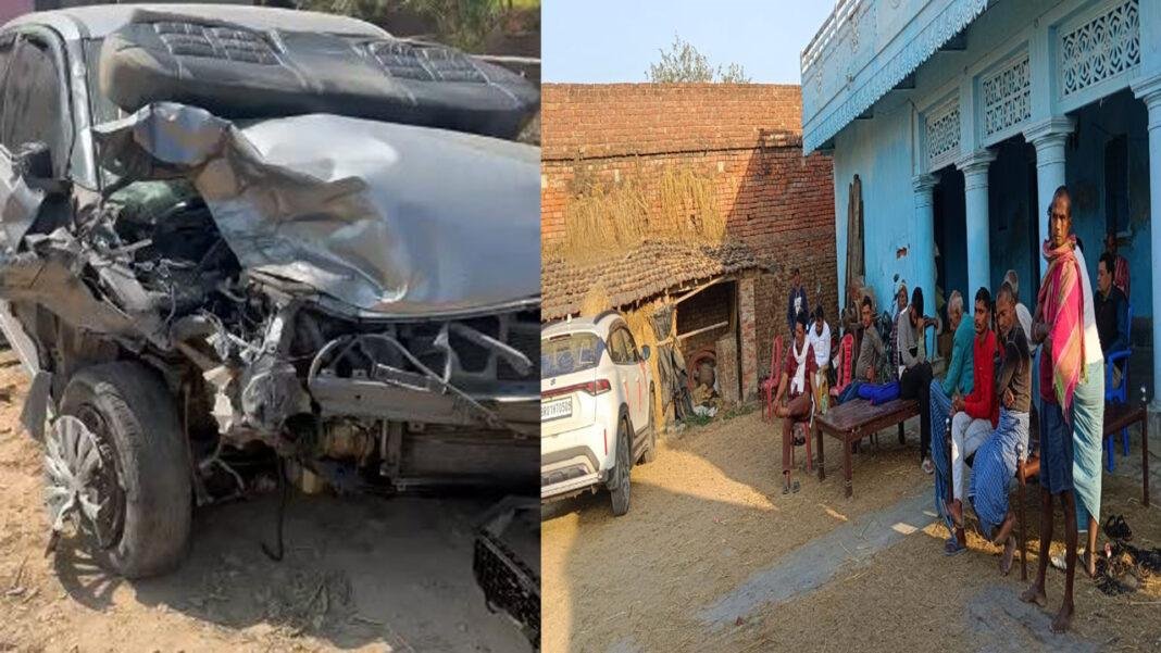 कुंभ स्नान से लौटते वक्त दर्दनाक हादसा, पिता-पुत्र समेत 3 की मौत, 2 घायल