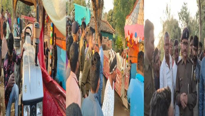 Jamui Hadsa गलत हरकत से सरस्वती मां व गरीब का घर टूटने से बचा, बड़ा हादसा टला