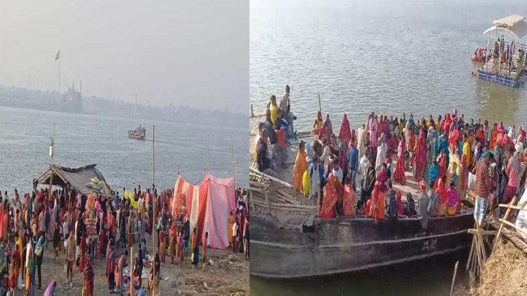 माघी पूर्णिमा को लेकर लाखों शिव भक्तों ने उत्तरवाहिनी गंगा में आस्था की लगाई डुबकी | 22Scope News Khagria Ganga 22Scope News