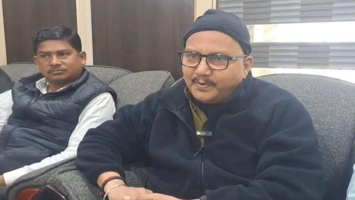 अररिया पहुंचे मनोज झा, केंद्र सरकार पर जमकर साधा निशाना