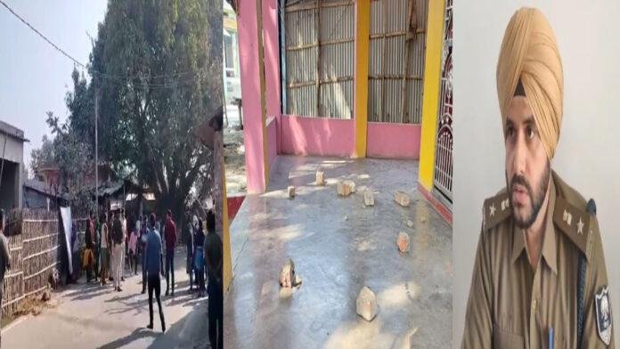 2 गुटों में झड़प व पथराव, मामला सुलझाने पहुंची पुलिस पर असामाजिक तत्वों ने किया हमला