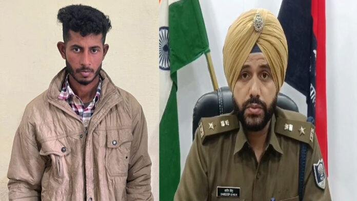 एक लाख का कुख्यात इनामी अपराधी Punjab से गिरफ्तार