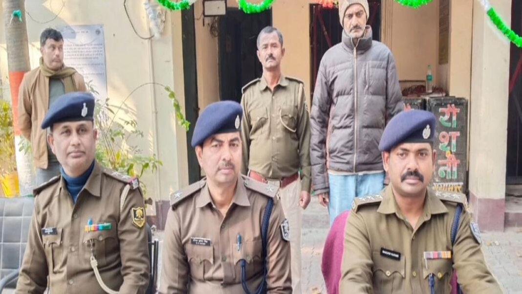 जिले के टॉप-10 अपराधी मुन्ना पांडे गिरफ्तार