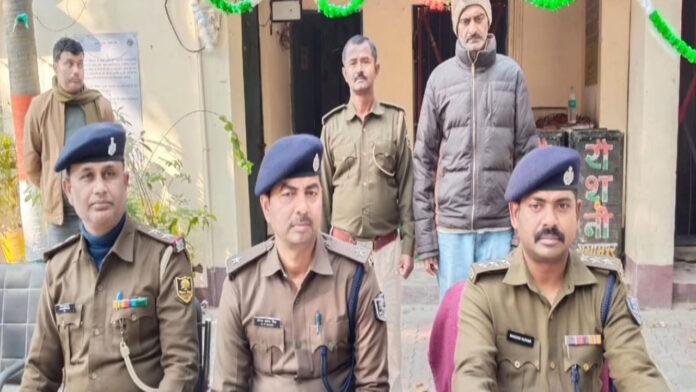 Motihari Police जिले के टॉप-10 अपराधी मुन्ना पांडे गिरफ्तार
