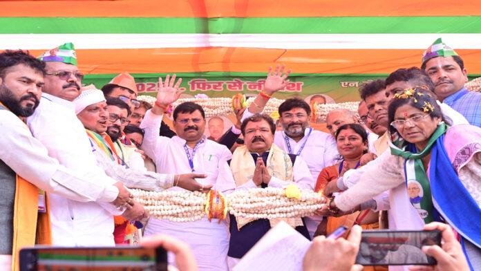 'केंद्र व राज्य में डबल इंजन की NDA सरकार बिहार के लिए स्वर्णिम काल'