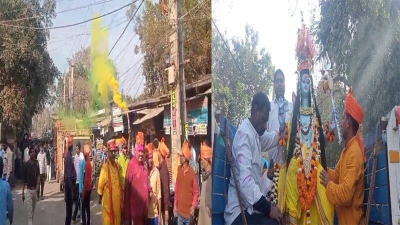 आरा, नवादा और गोपालगंज में गाजे बाजे के साथ निकाली गई भोलेनाथ की भव्य शिव बारात | 22Scope News Nawada Shiv Barat 22Scope News