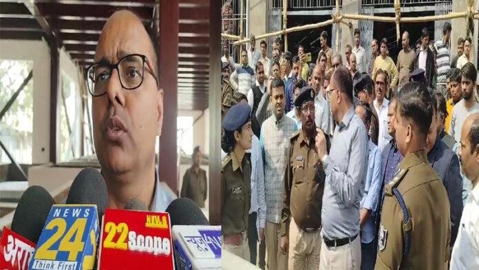 DM-SP समेत कई पदाधिकारी ने वेंडिंग जोन का किया निरीक्षण