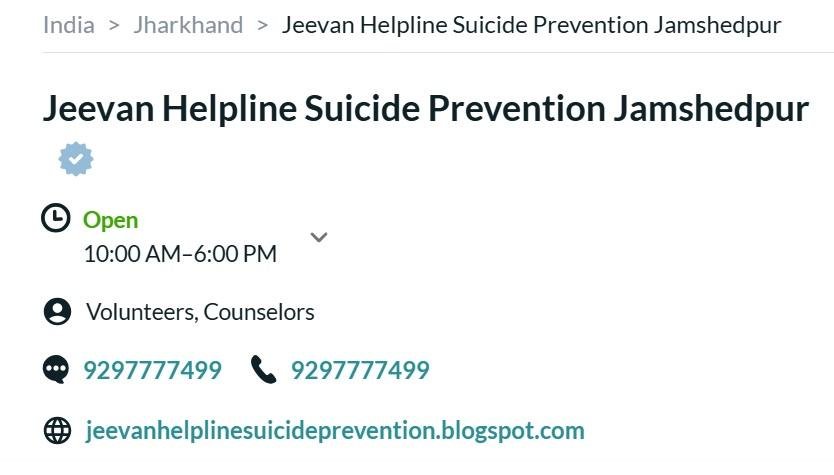 Suicide Prevention Helpline Numbers 22Scope News