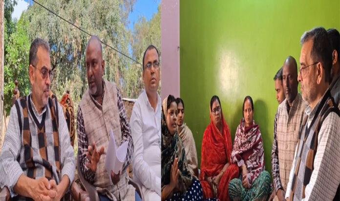 ज्योति के बाद मृतक स्नेहा के परिवार से मिलने पहुंचे उपेंद्र कुशवाहा