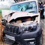 गाजीपुर में हादसाग्रस्त बिहार के पटना का स्कॉर्पियो 22Scope News