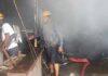 Bajaj Auto Showroom gutted