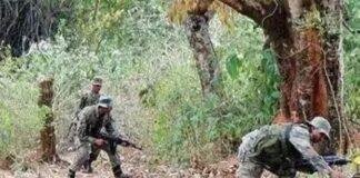 Chhattisgarh में बड़े नक्सल एनकाउंटर में 12 नक्सली ढेर नक्सल एनकाउंटर की सांकेतिक तस्वीर।