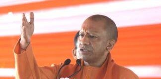 शनिवार को लखीमपुर खीरी में सीएम योगी