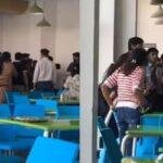 साउथ एशियन यूनिवर्सिटी में बवाल का दृश्य 22Scope News