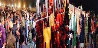 राजन सिंह की शादी की सालगिरह पर अक्षरा-अनुपमा को देख भीड़ हुई बेकाबू, पुलिस ने चटकाईं लाठियां
