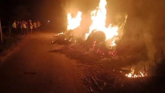 11 हजार तार की चपेट में आया किसान, लगी शरीर में आग, हुई मौत