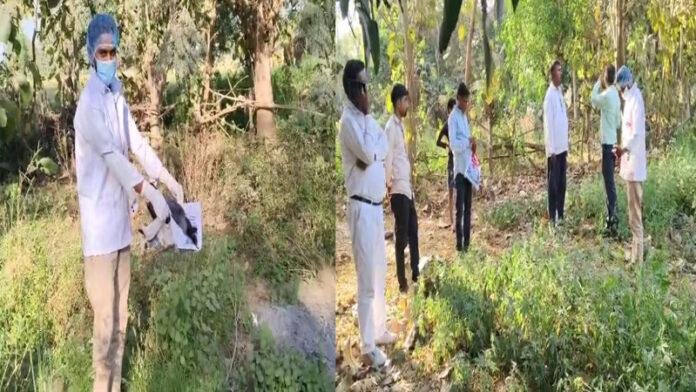 एक साथ लगभग 15 से 20 कौआ के मरने से गांव में मचा हड़कंप, जांच में जुटी पशुपालन विभाग की टीम