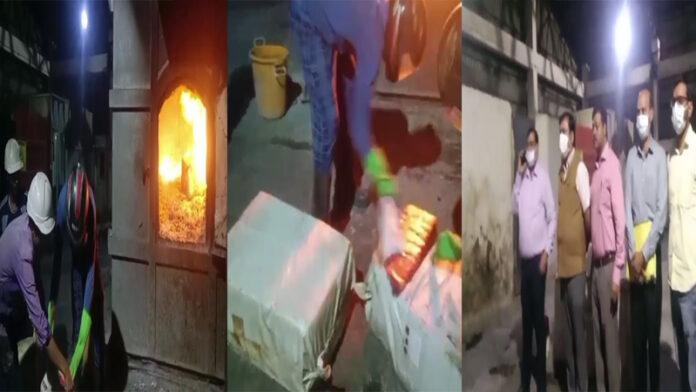 NCB की बड़ी कार्रवाई, 125 किलो ड्रग्स को किया नष्ट