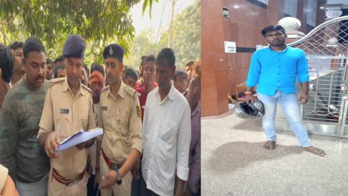 आम के पेड़ में दुकानदार का लटका हुआ मिला शव, फैली सनसनी